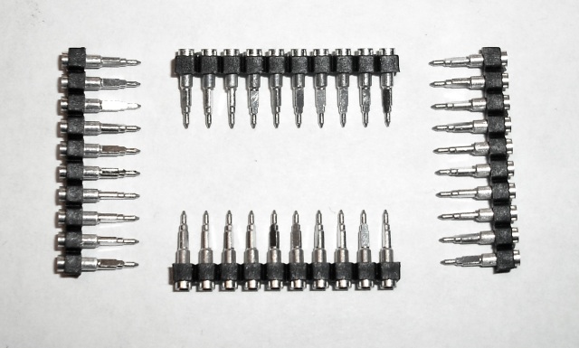 (image for) FOUR Single Row Sockets